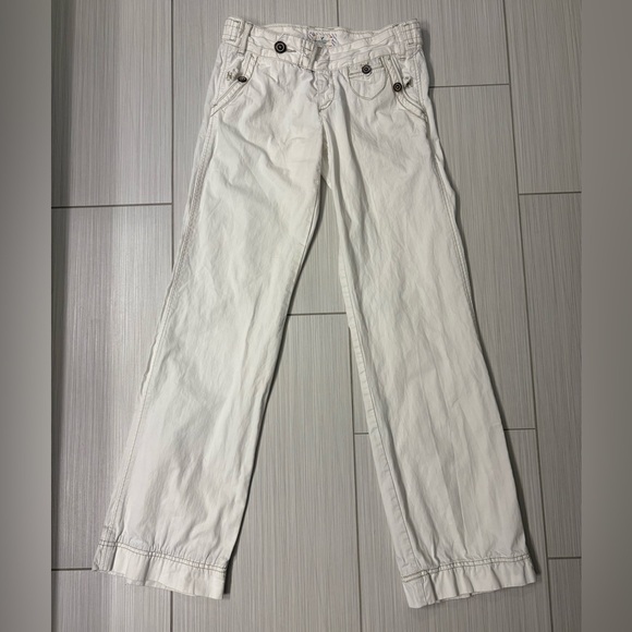 White American Eagle Wide Leg Pants - Size 0 - Picture 1 of 7